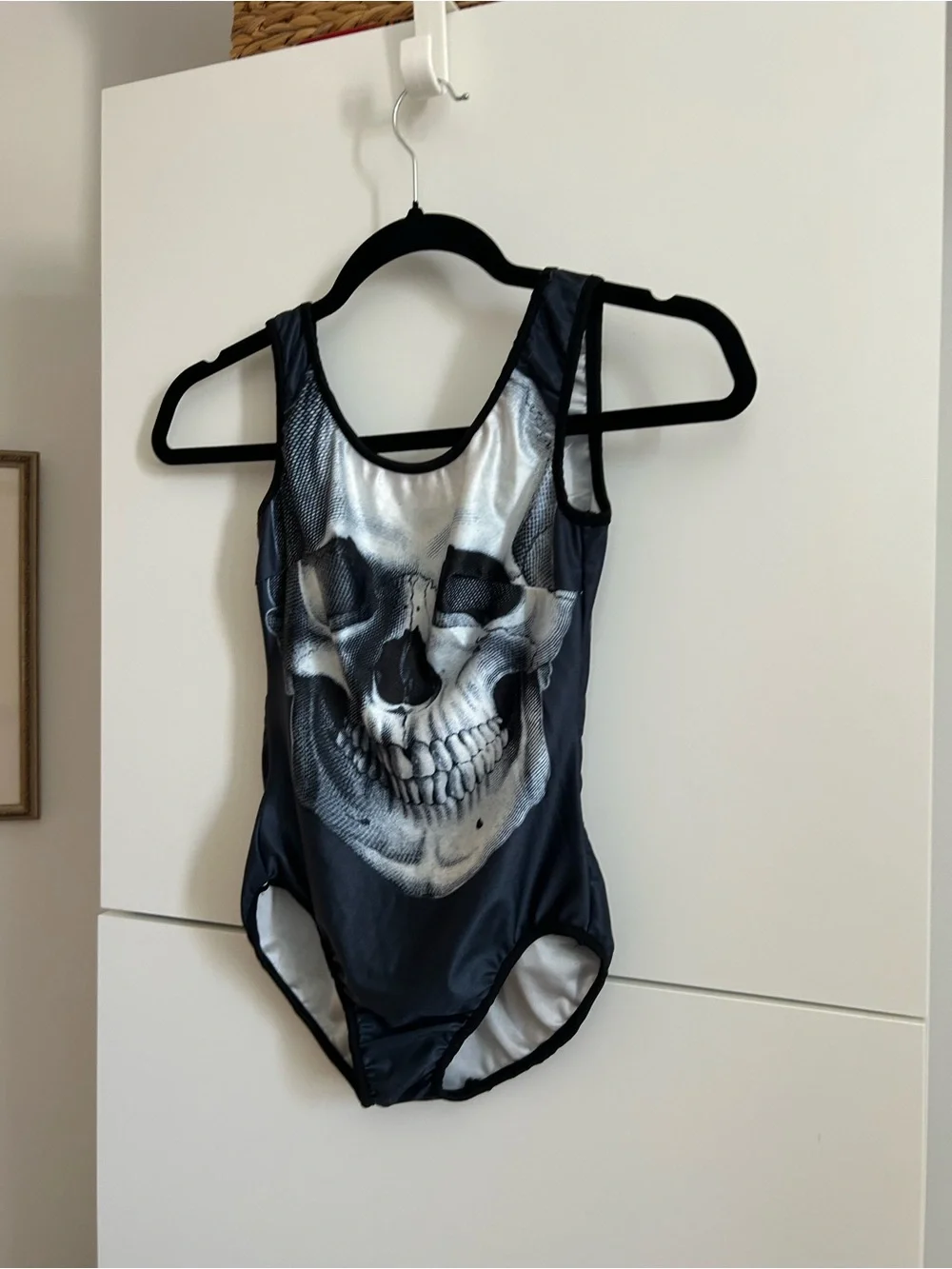 Black Skull Dance, Gymnastics Leotard - CL Child’s Large